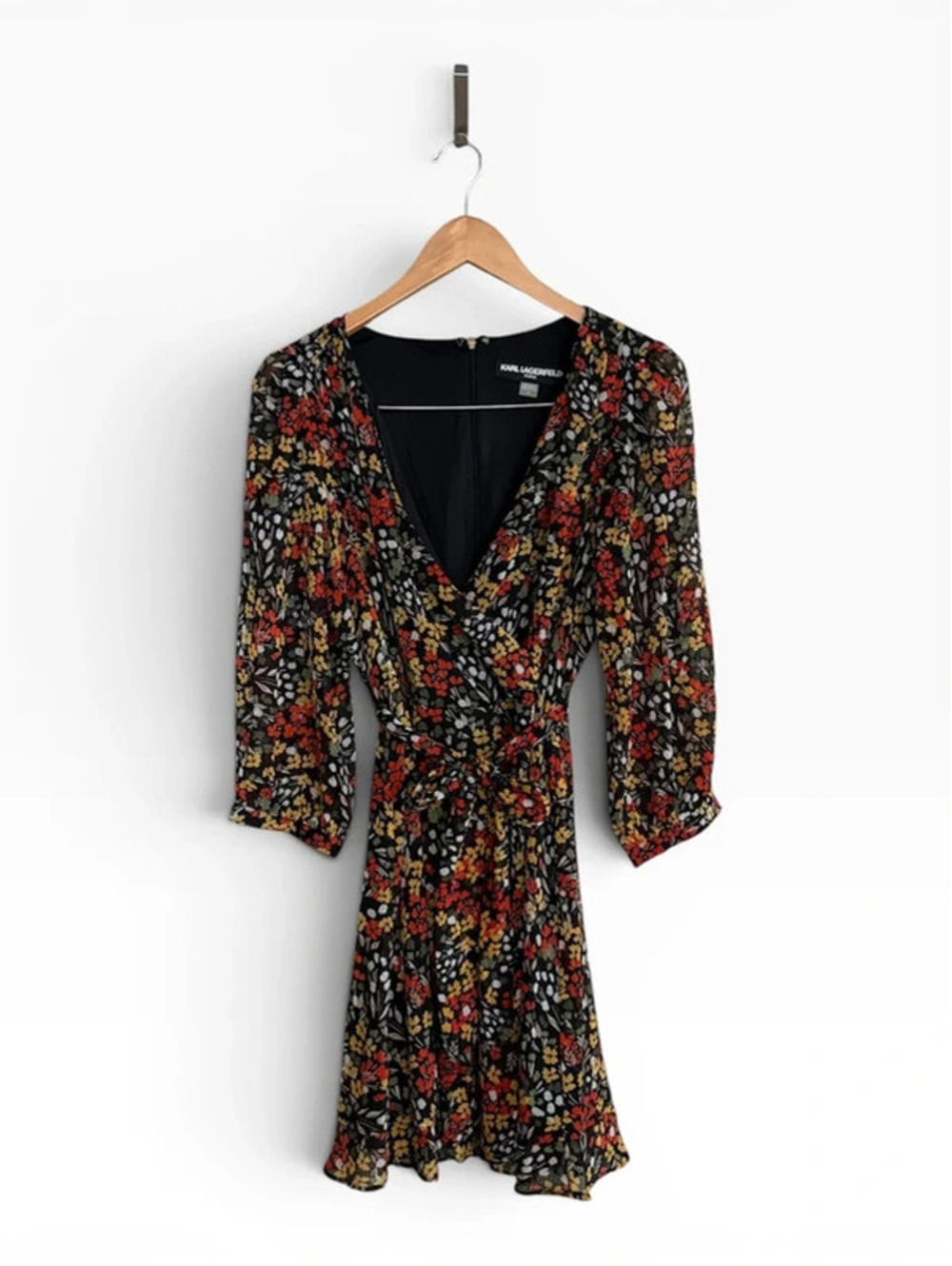 Karl Lagerfeld Paris floral mini dress Size 10